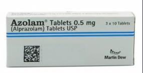 Martin Dow Azolam Tablet, 0.5mg, 30-Pack