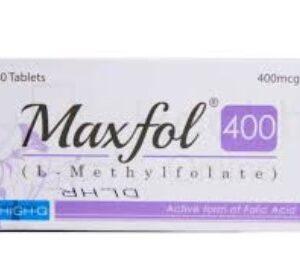 Maxfol 400 mcg Tab 30's