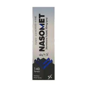 Nasomet Nasal Spray 50mcg 1 Piece
