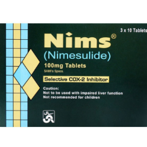 Nims (100mg) 30 Tablets