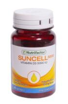 Nutrifactor Suncell Vitamin D3 5000IU Food Supplement Softgels 60 Pieces