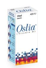 Oslia Vitamin D3 Drops 400IU 10ml