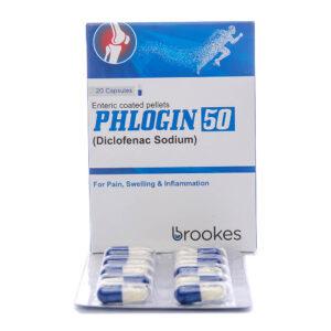 Phlogin 50mg 20 Capsules