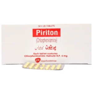 Piriton Tablets 4mg 50 Packets x 20 Tablets