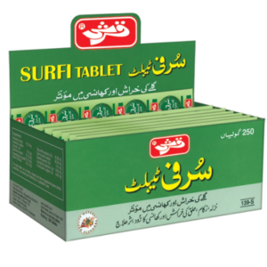 Qarshi Surficol 250 Tablets