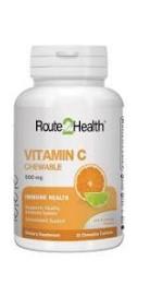 Route2Health Vitamin C Chewable (500mg) 30 Tablets