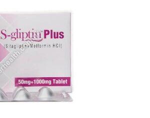 S-Gliptin Plus 50/1000mg 14 Tablets