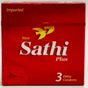 Sathi Condoms Plus Delay Condoms 3 Pieces