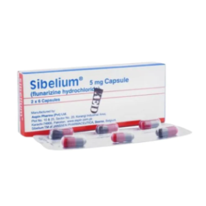 Sibelium 5mg 1 Packet Capsules 30's