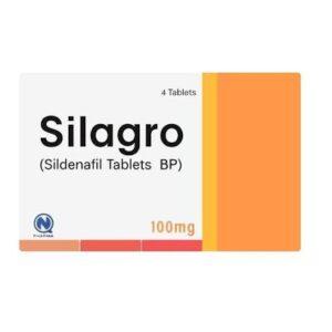 Silagro Sildenafil Tablets BP (100mg) 4 Pieces