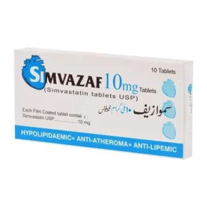 Simvazaf Tablets 10pcs x 10mg