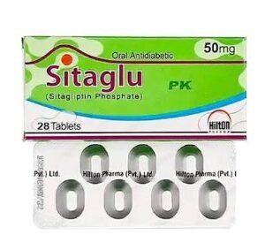 Sitaglu 50mg Tab 28's