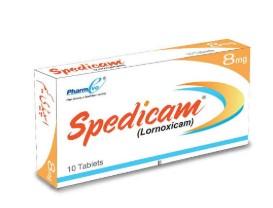 Spedicam 8mg 10 Tablets