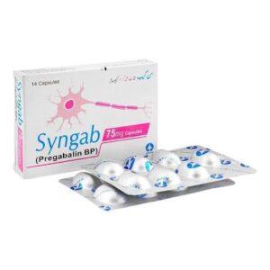 Syngab 75mg 14 Capsules
