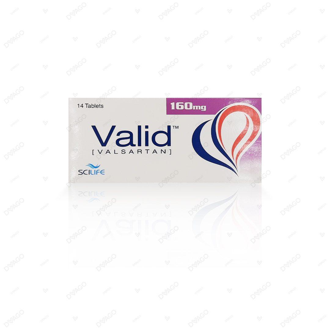 Valid 160mg Tablets