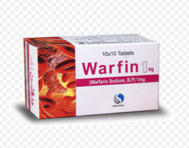 Warfin (1mg) 100 Tablets
