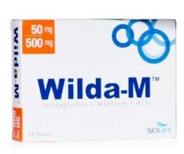 Wilda-M 50mg/500mg Tablets 14pcs