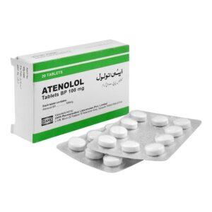 Zafa Atenolol (100mg) 20 Tablets
