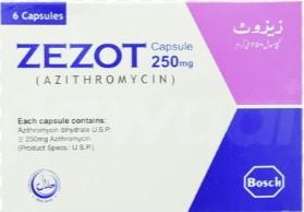 Zezot Cap (250mg) 6 Capsules
