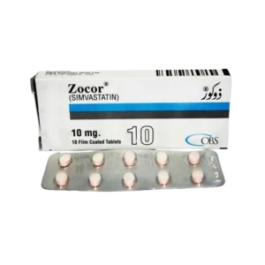 Zocor 10mg 20 Tablets
